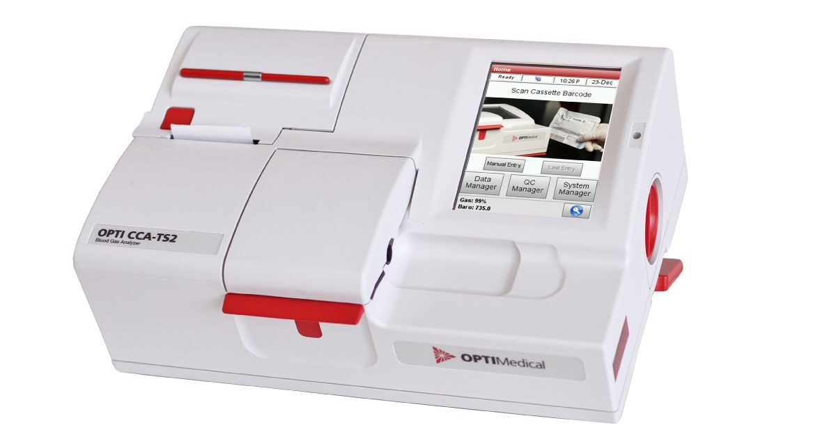 OPTI Medical Systems lansează caseta E-Lyte CCA